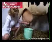 Зоо порно.Секс с конем и коровой